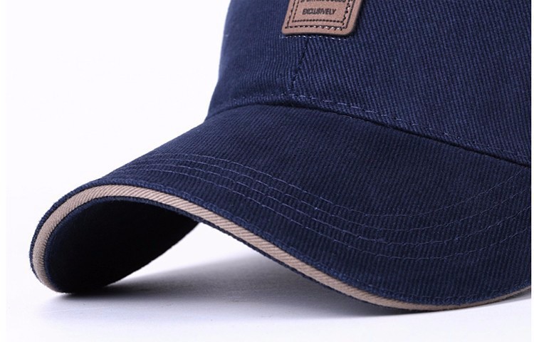 Topi Baseball Golf Logo Ediko Sport Fashion - Black 